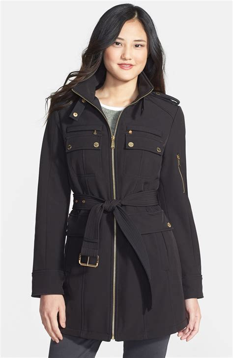 michael kors soft shell jacket|michael kors denim jacket.